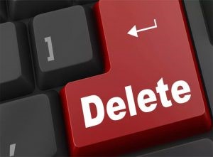Delete data